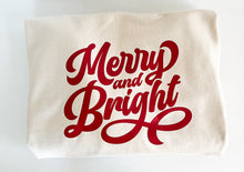 Load image into Gallery viewer, Merry &amp; Bright Crewneck
