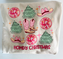 Load image into Gallery viewer, Howdy Christmas Crewneck