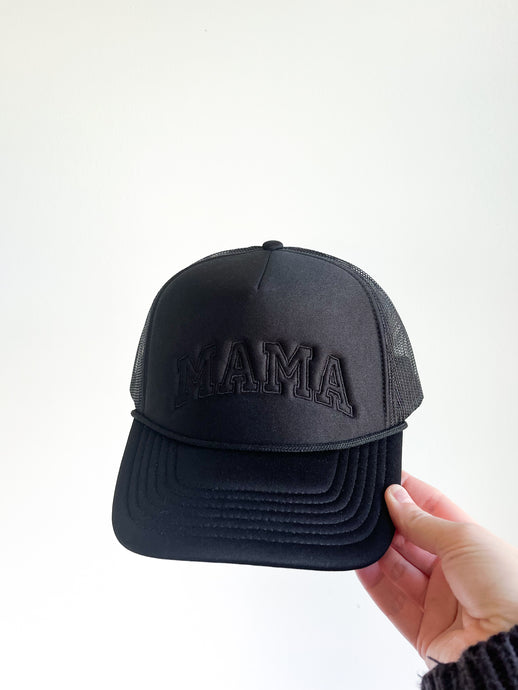 MAMA Embroidered Foam Trucker Cap